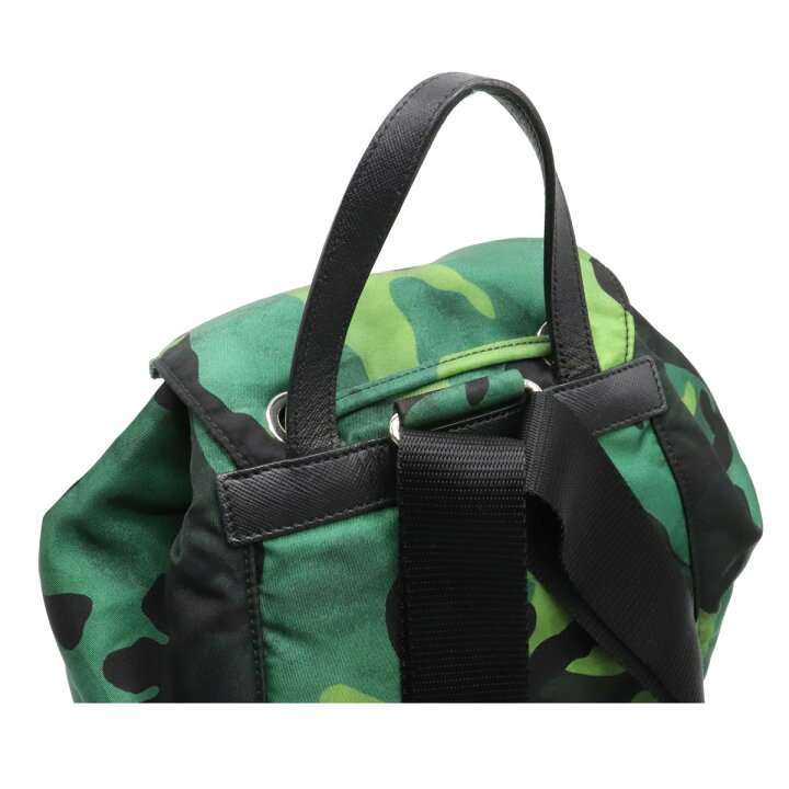 楽天市場】【バッグ】PRADA プラダ リュックサック バックパック 迷彩 