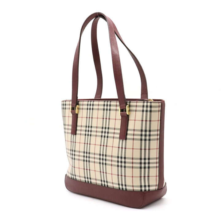 楽天市場】【バッグ】BURBERRY バーバリー ノバチェック チェック柄 