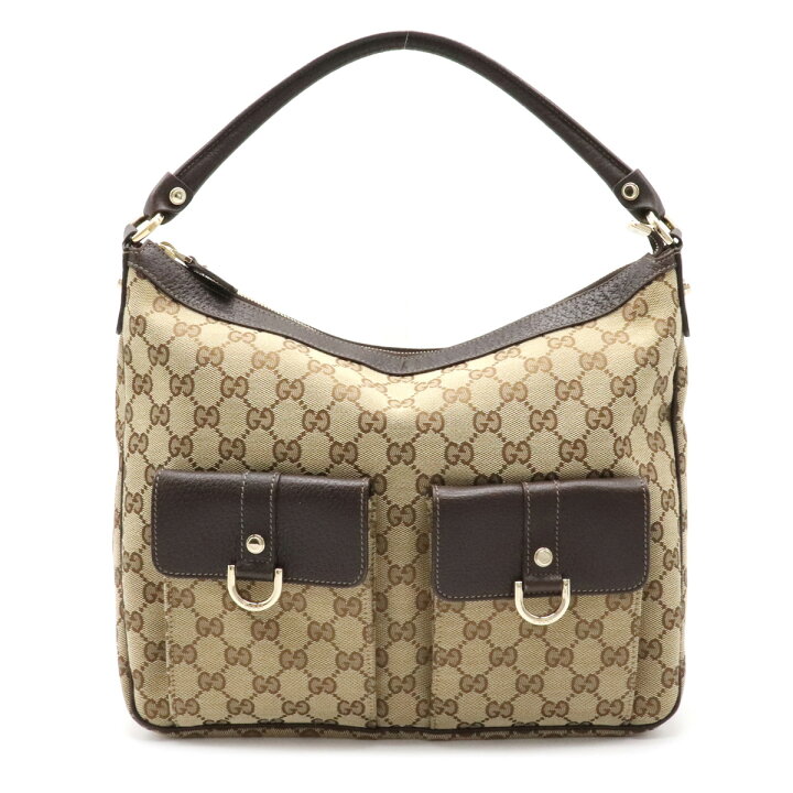 楽天市場】【バッグ】GUCCI グッチ GGキャンバス ショルダーバッグ 