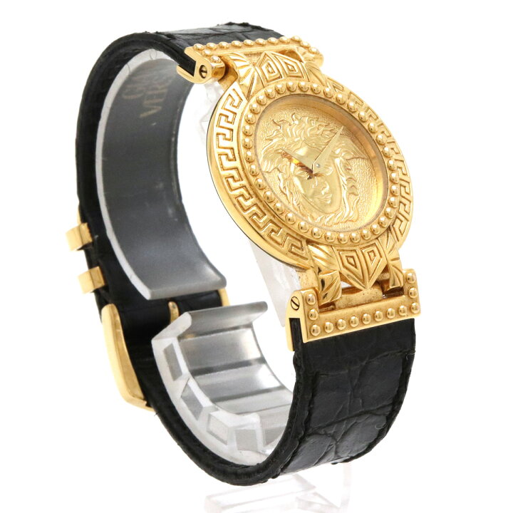楽天市場】【ウォッチ】VERSACE ヴェルサーチ メデューサ ゴールド文字  