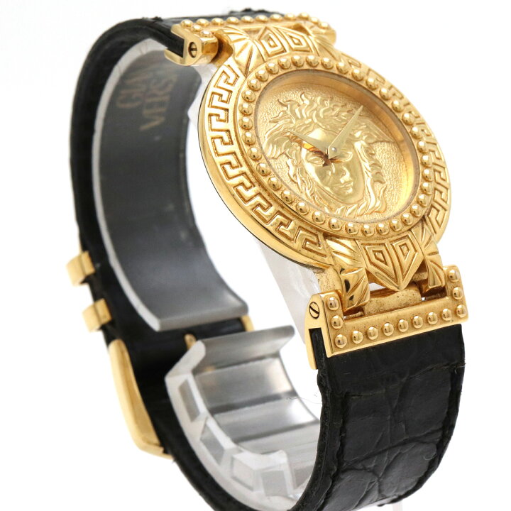 楽天市場】【ウォッチ】VERSACE ヴェルサーチ メデューサ ゴールド文字  