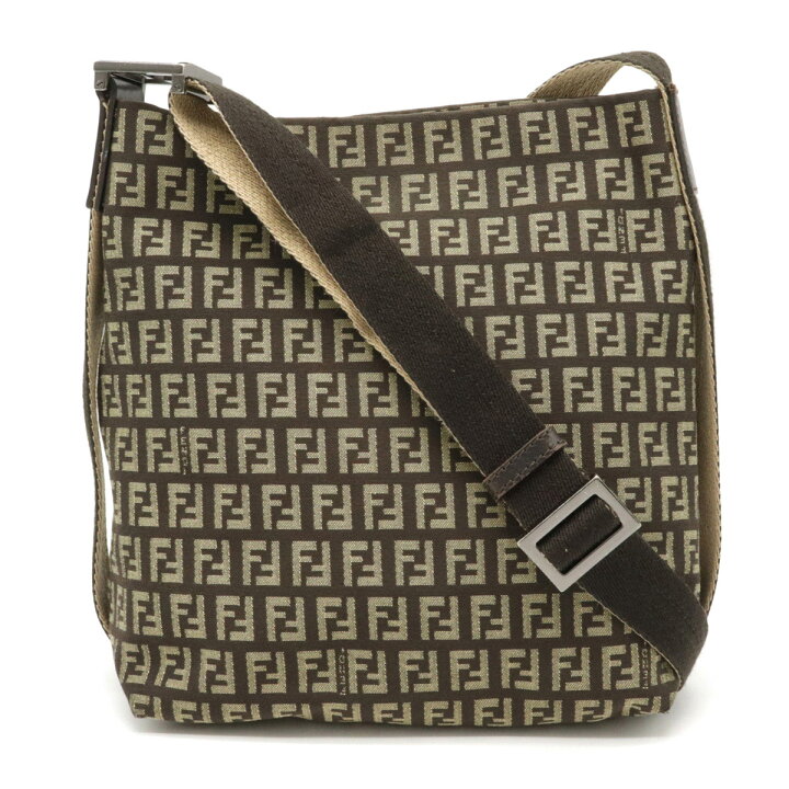 楽天市場】【バッグ】FENDI フェンディ ズッキーノ柄 ショルダーバッグ 