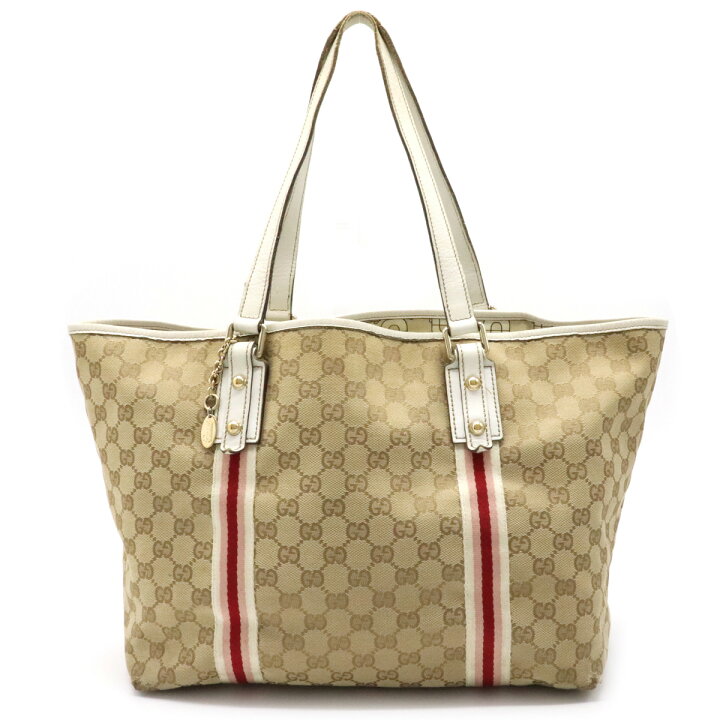 楽天市場】【バッグ】GUCCI グッチ GGキャンバス トートバッグ 