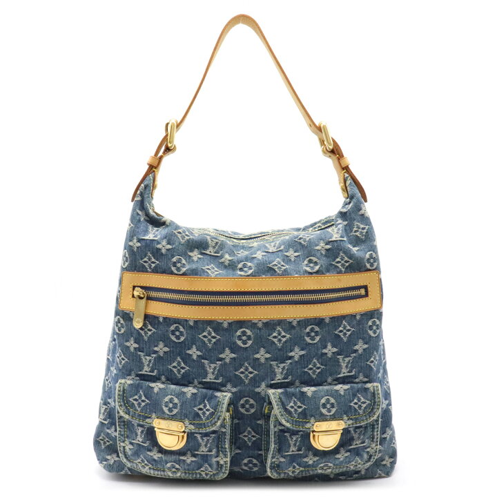 【バッグ】LOUIS VUITTON ルイ ヴィトン モノグラムデニム バギーGM ショルダーバッグ ワンショルダー セミショルダー 肩掛け ブルー 青 M95048 【中古】 | Blumin 楽天市場店