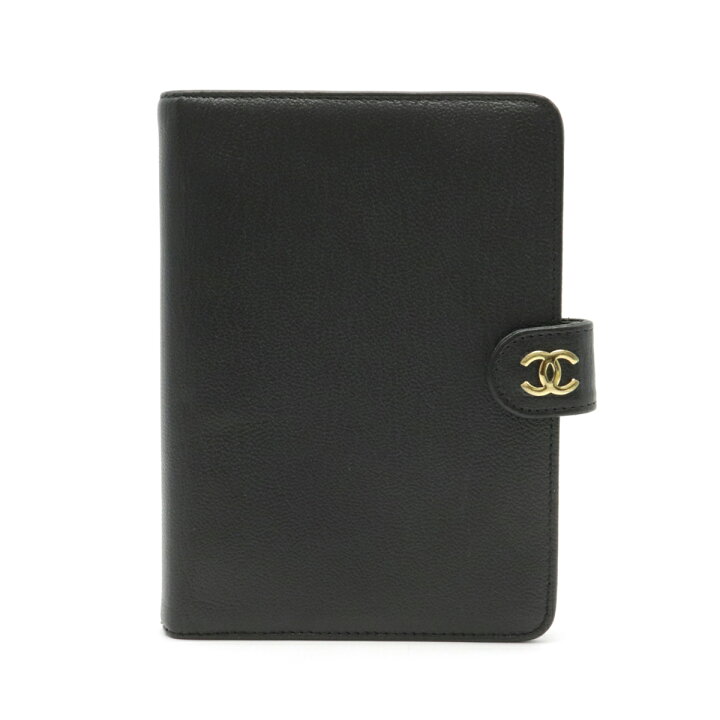 楽天市場】CHANEL シャネル ココマーク 手帳カバー 6穴式 システム手帳  