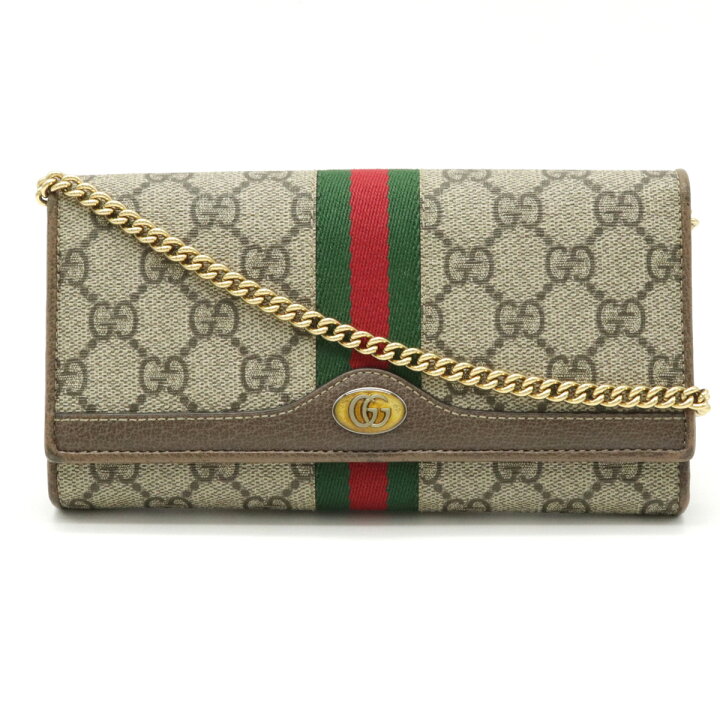 楽天市場】【財布】GUCCI グッチ オフィディア GGスプリーム シェリー 