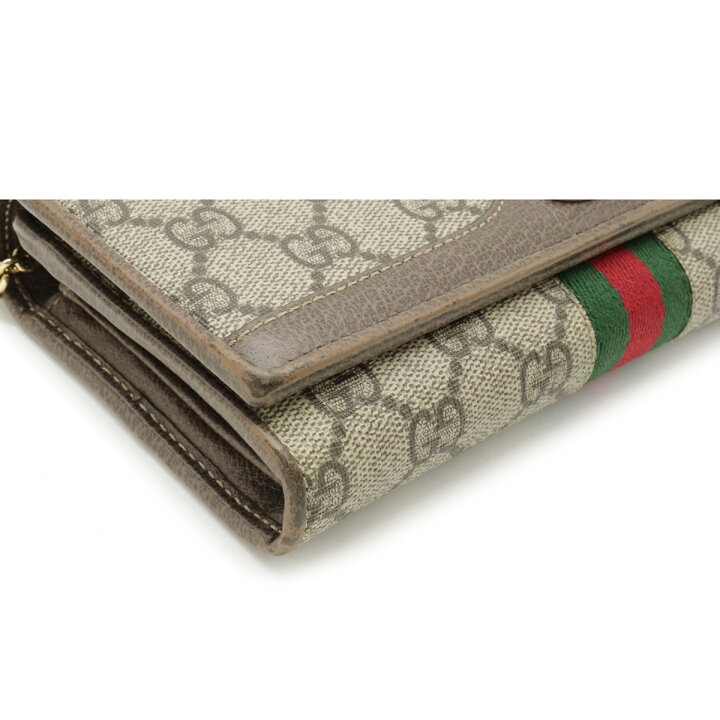 楽天市場】【財布】GUCCI グッチ オフィディア GGスプリーム シェリー 