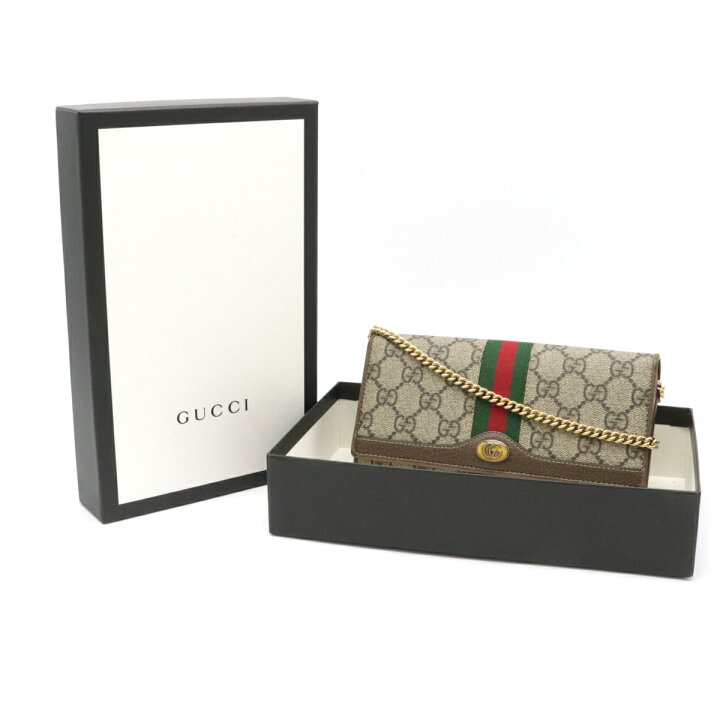 楽天市場】【財布】GUCCI グッチ オフィディア GGスプリーム シェリー  