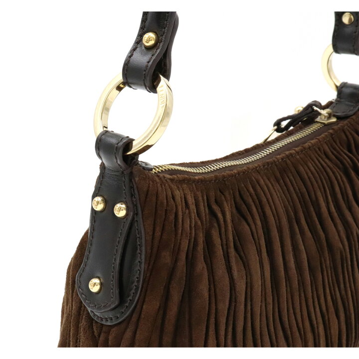 楽天市場】【バッグ】FENDI フェンディ ギャザー アクセサリーポーチ 