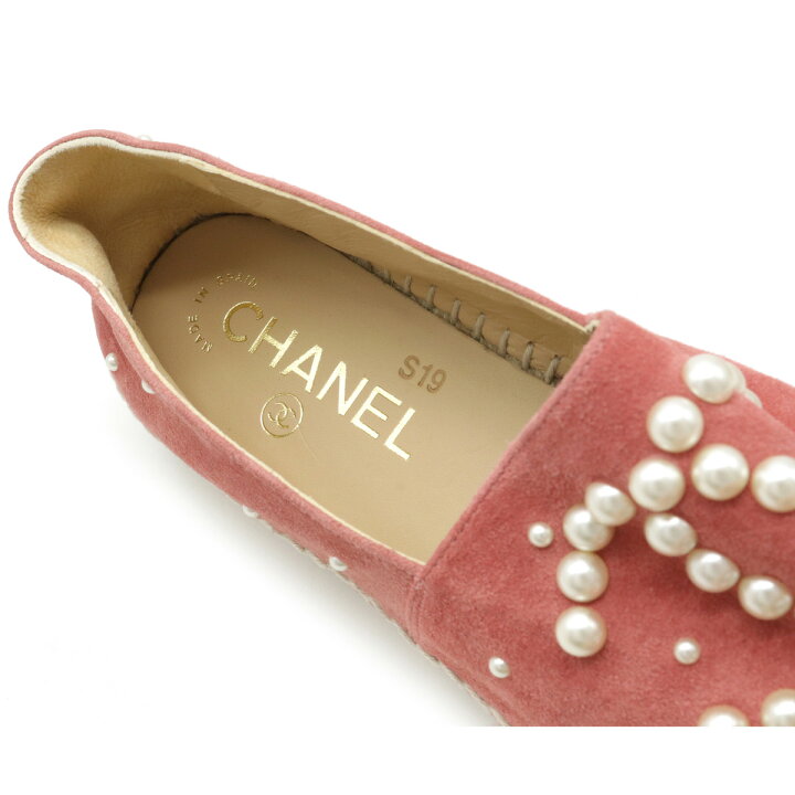 楽天市場】【靴】CHANEL シャネル エスパドリーユ ココマーク フラット  
