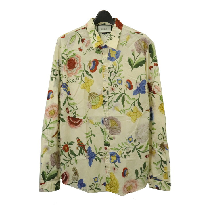 楽天市場】【アパレル】GUCCI グッチ Duke Yシャツ ワイシャツ 花柄 