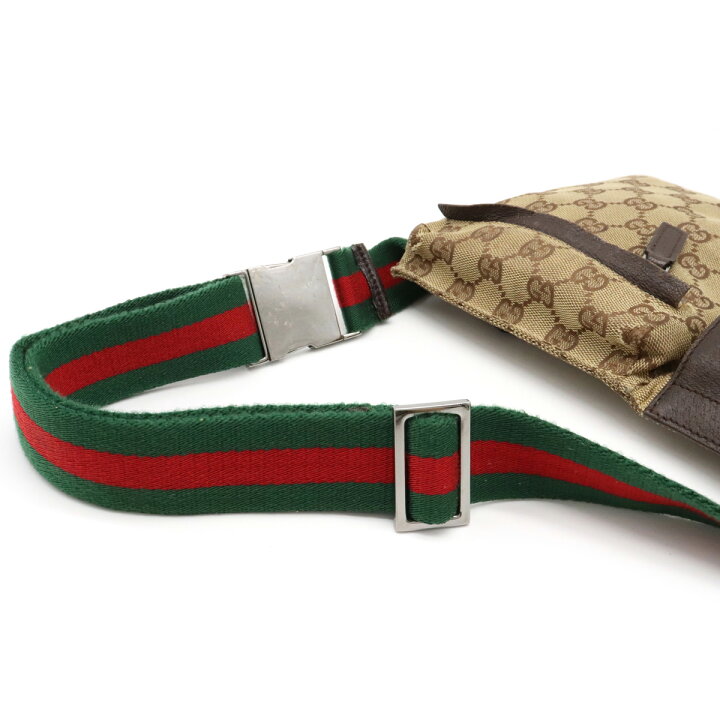 楽天市場】【バッグ】GUCCI グッチ GGキャンバス シェリーライン 