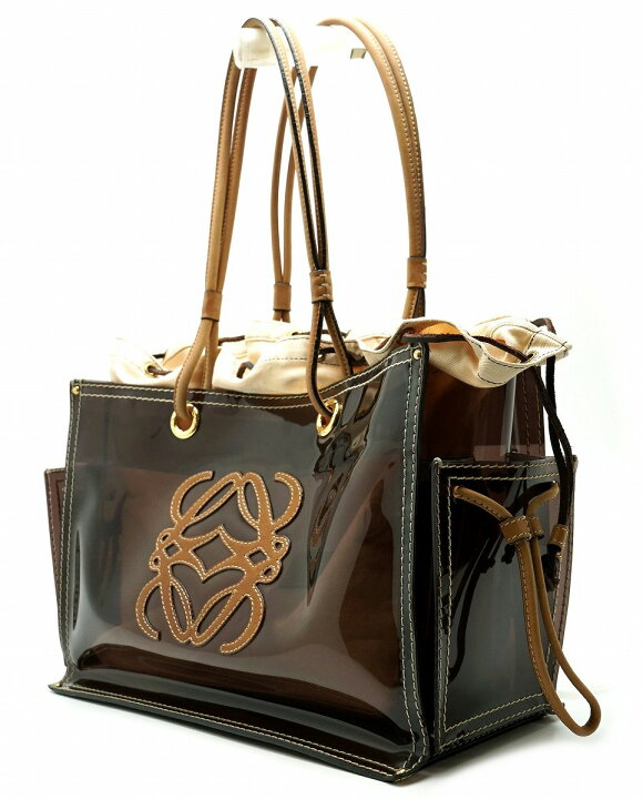 楽天市場】【バッグ】LOEWE ロエベ アナグラム ビニール トートバッグ  