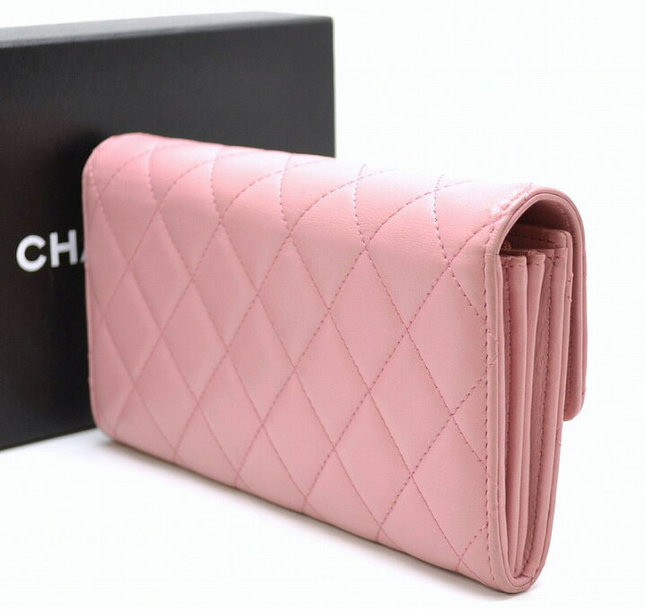 楽天市場】【財布】CHANEL シャネル マトラッセ ココマーク 2つ折 