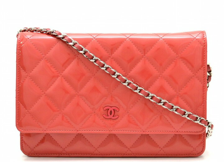 楽天市場】【バッグ】CHANEL シャネル マトラッセ チェーンウォレット 