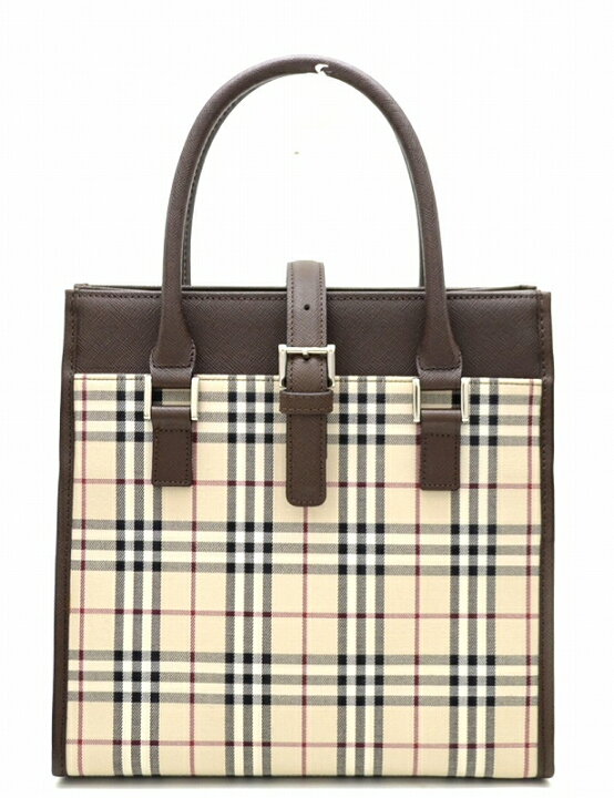 楽天市場】【中古】【バッグ】【新品同様品】BURBERRY バーバリー ノバ  