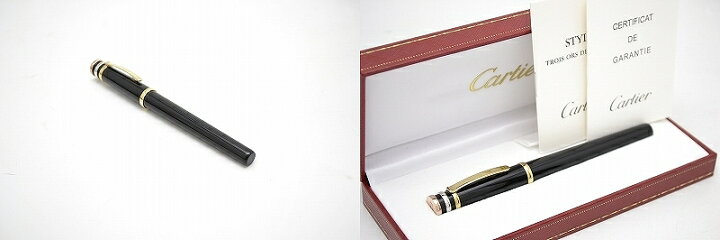 楽天市場】Cartier カルティエ トリニティ ドゥ カルティエ 万年筆 