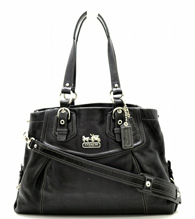 楽天市場】【中古】【バッグ】COACH コーチ マディソン キャリーオール  