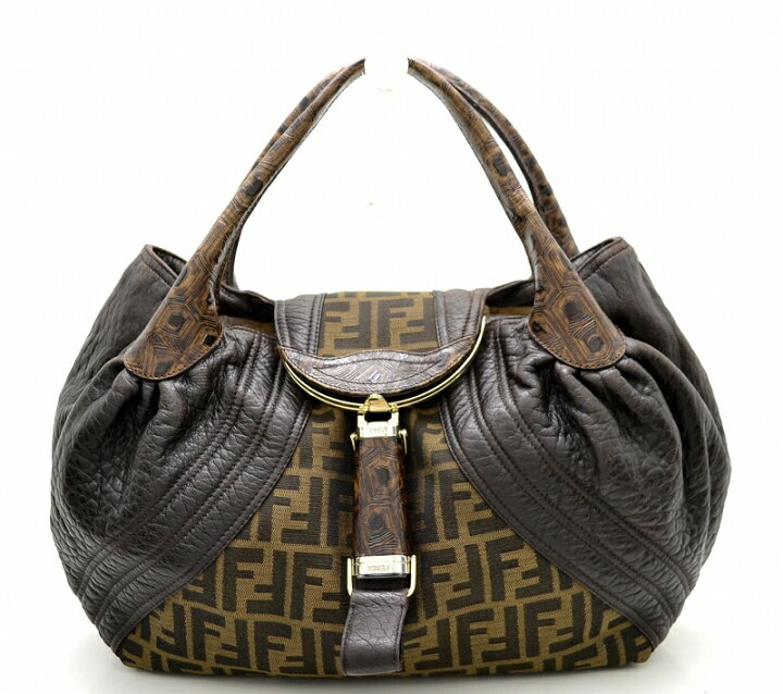 楽天市場】【バッグ】FENDI フェンディ ズッカ柄 スパイバッグ 
