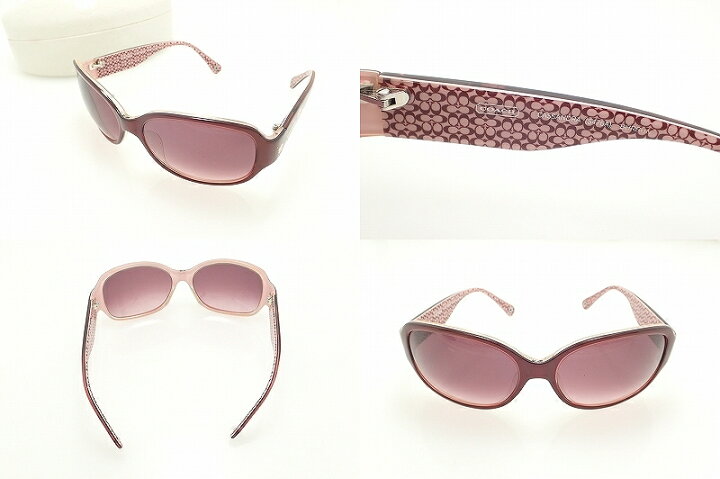 楽天市場】【中古】COACH コーチ サングラス カサンドラ シグネチャー  