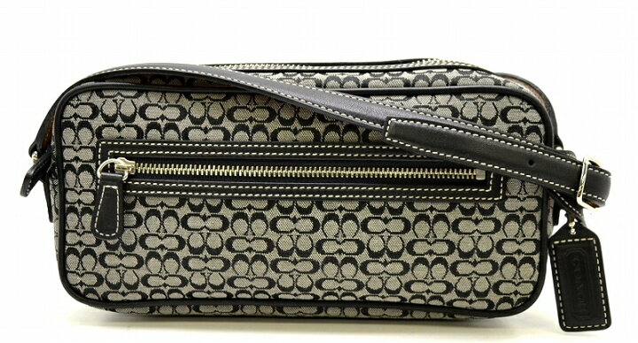 楽天市場】【未使用品】【バッグ】COACH コーチ ミニシグネチャー 