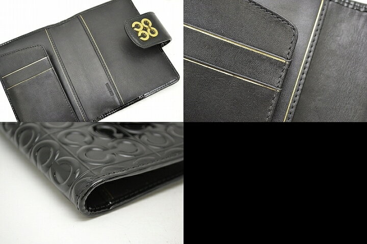 楽天市場】【中古】【財布】COACH コーチ シグネチャー 手帳カバー  