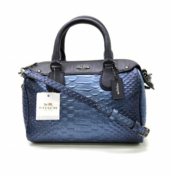 楽天市場】【新品未使用品】【バッグ】COACH コーチ メタリック  
