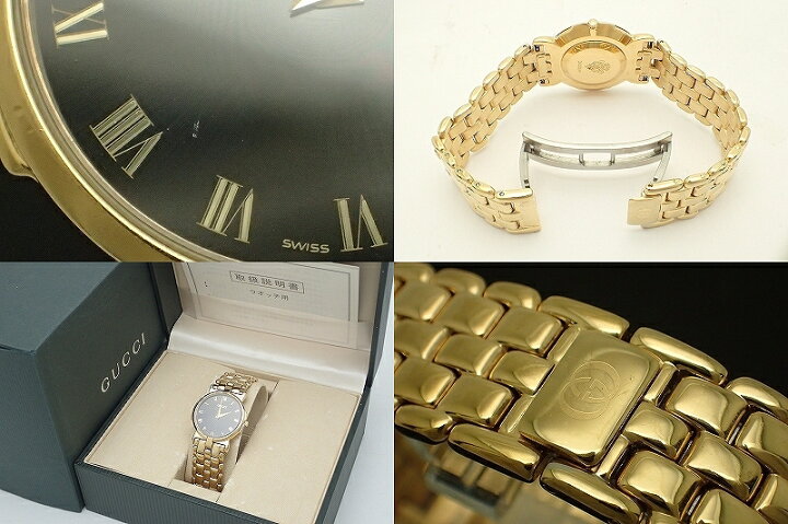 楽天市場】【中古】【ウォッチ】GUCCI グッチ ブラック文字盤 GP 