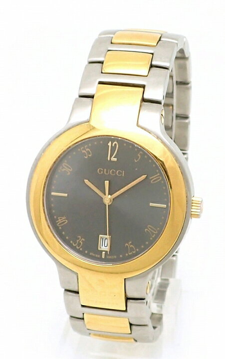 楽天市場】【中古】【ウォッチ】GUCCI グッチ グレー文字盤 SS GP 