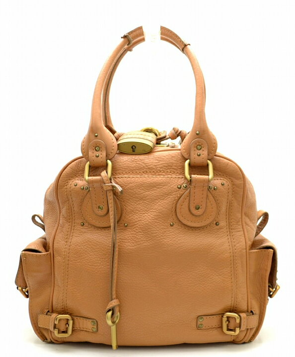 楽天市場】【中古】【バッグ】Chloe クロエ パディントン ハンドバッグ 