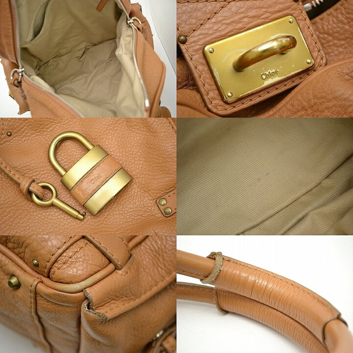 楽天市場】【中古】【バッグ】Chloe クロエ パディントン ハンドバッグ 