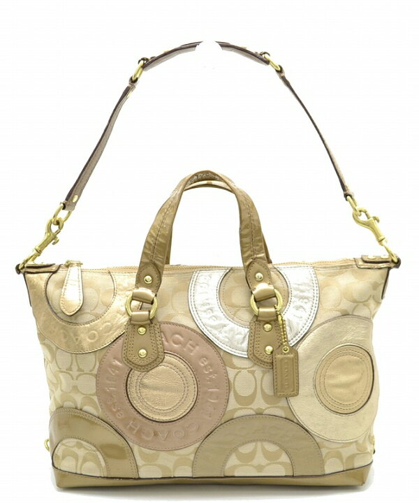 楽天市場】【中古】【バッグ】COACH コーチ アシュレイ ピースドパッチ 