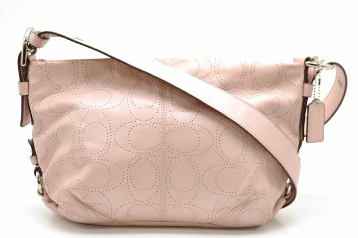 楽天市場】【中古】【バッグ】COACH コーチ パンチング シグネチャー 