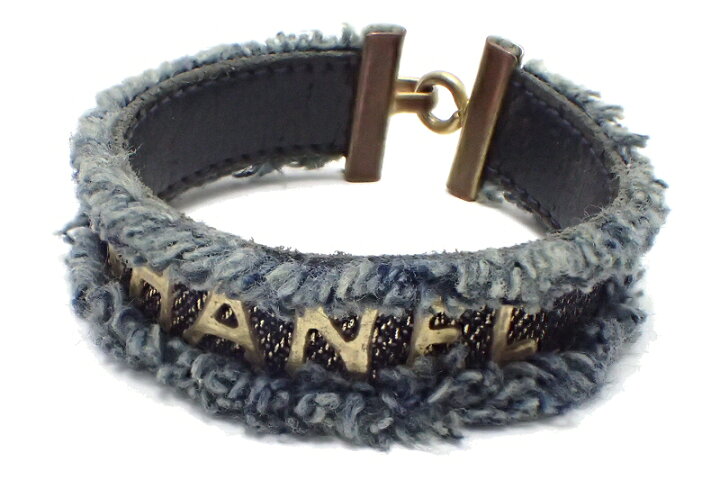 楽天市場】【中古】【ジュエリー】CHANEL シャネル ロゴ デニム  