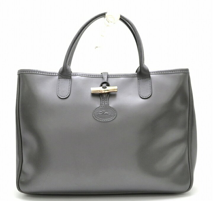 楽天市場】【中古】【バッグ】LONGCHAMP ロンシャン ロゾ ハンドバッグ 