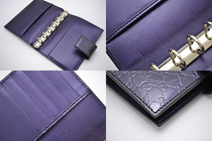 楽天市場】【中古】GUCCI グッチ マイクログッチシマ アジェンダ 手帳  
