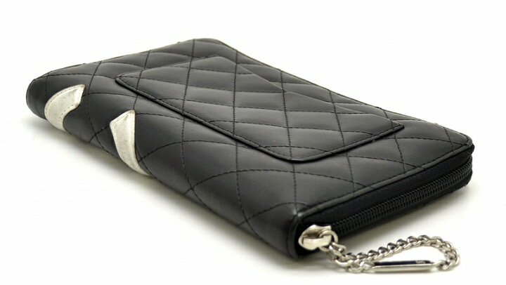 楽天市場】【財布】CHANEL シャネル カンボンライン ラウンド 