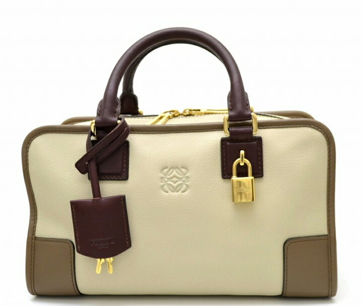 楽天市場】【中古】【バッグ】LOEWE ロエベ アマソナ28 トリコロール 