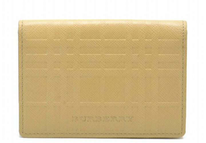 楽天市場】【新品未使用品】BURBERRY バーバリー レザー カードケース  