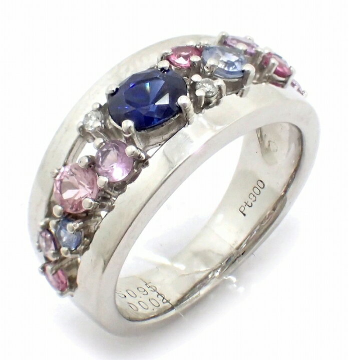 楽天市場】【中古】【ジュエリー】Pt900 プラチナ ファッションリング  