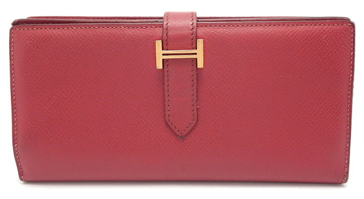 楽天市場】【中古】【財布】HERMES エルメス ベアン スフレ 2つ折 長  