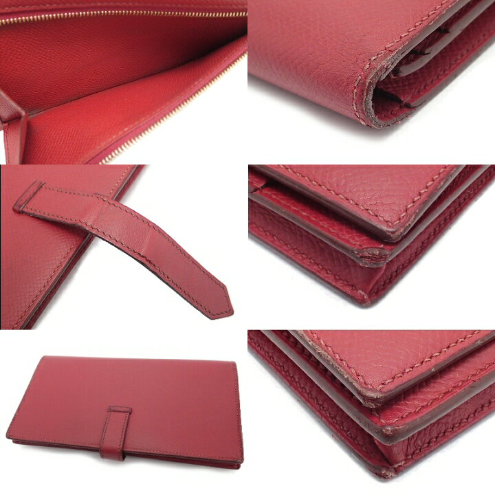 楽天市場】【中古】【財布】HERMES エルメス ベアン スフレ 2つ折 長  