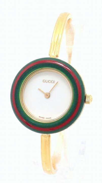 楽天市場】【中古】【ウォッチ】GUCCI グッチ チェンジベゼル ホワイト  