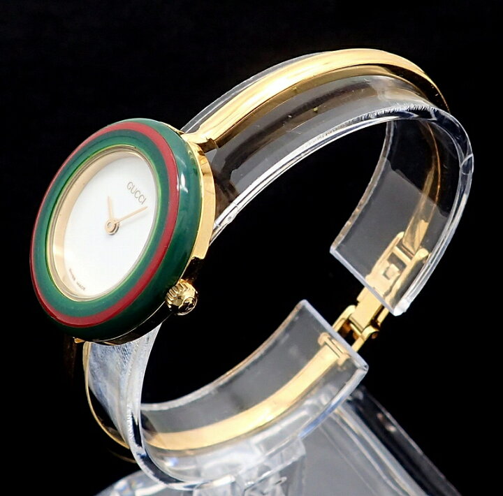 楽天市場】【中古】【ウォッチ】GUCCI グッチ チェンジベゼル ホワイト  