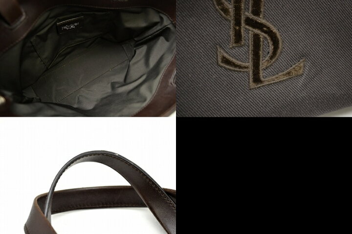 楽天市場】【中古】【バッグ】YVES SAINT LAURENT イヴ サン ローラン 