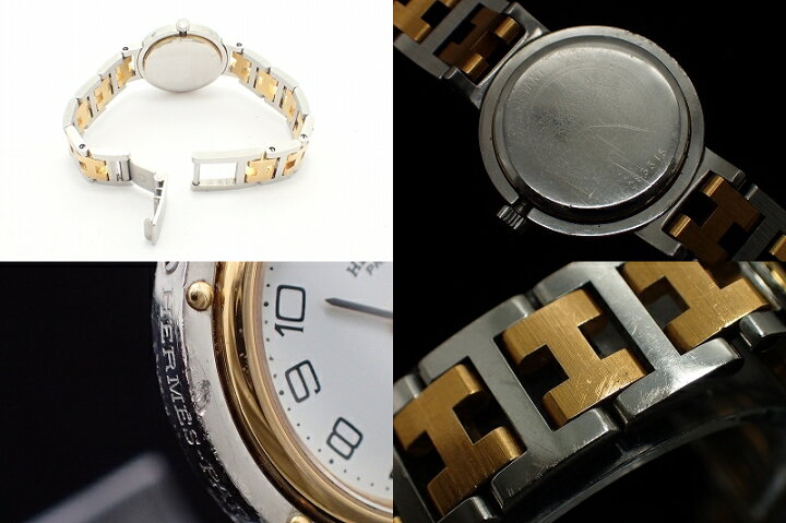 楽天市場】【中古】【ウォッチ】 HERMES エルメス クリッパー デイト  