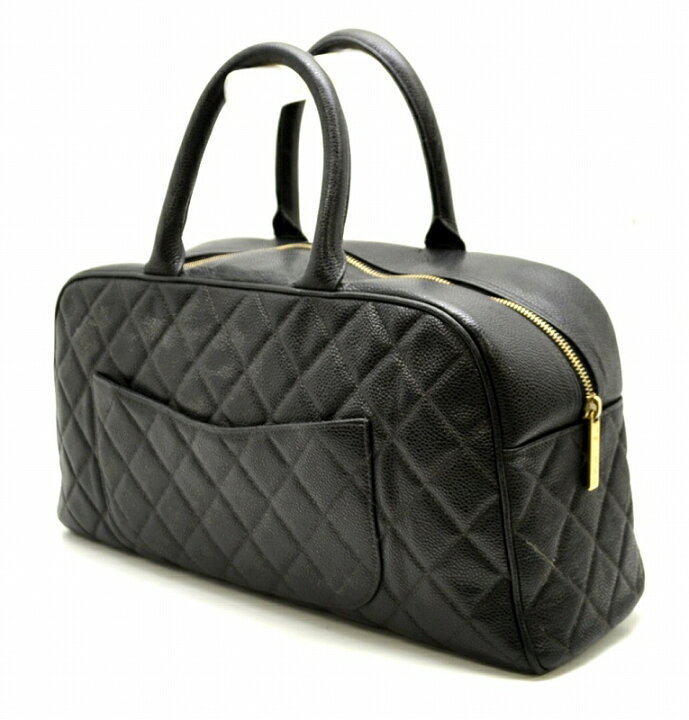 楽天市場】【中古】【バッグ】CHANEL シャネル キャビアスキン 