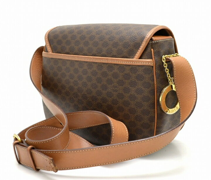 楽天市場】【中古】【バッグ】CELINE セリーヌ マカダム柄 ショルダー 