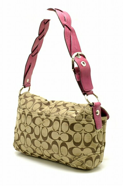 楽天市場】【中古】【バッグ】COACH コーチ シグネチャー ソーホー 