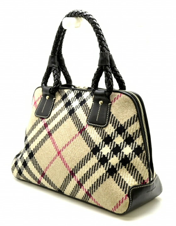 楽天市場】【中古】【バッグ】BURBERRY バーバリー ノバチェック 